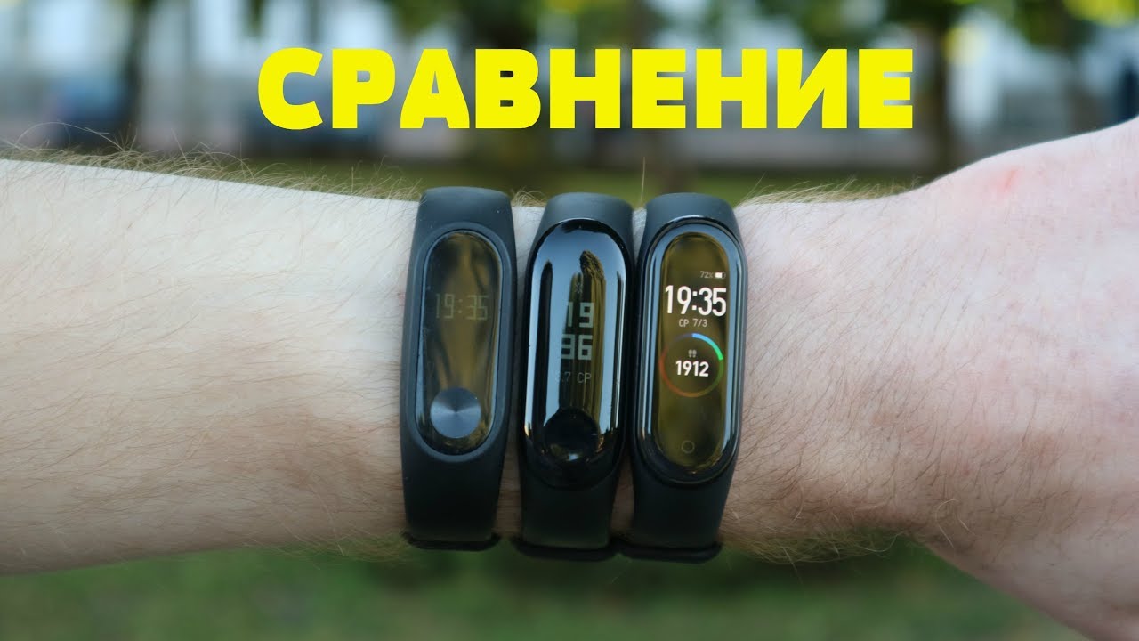 Xiaomi Mi Band 3 Сравнить