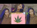 DOING MY MAKEUP HIGH GRWM | SLIGHT BEAT LMAO 💨🍃