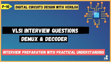 VLSI interviews and GATE FAQs on Decoder and demultiplexer