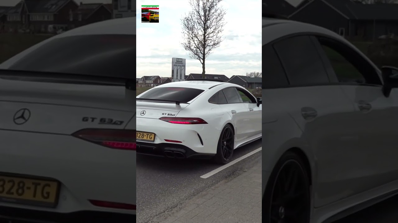 MERCEDES-AMG GT63S Downpipe + Stage 2 CRAZY ACCELERATION!