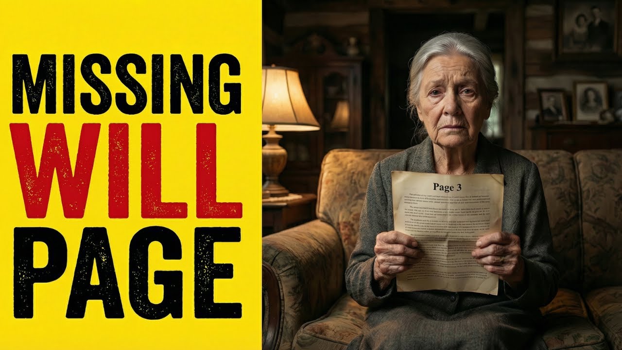 The Missing Page From His Will That Destroyed Our Family