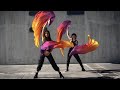 How to dance with silk fans learn this choreography on chrysalis silk studies