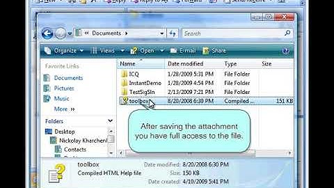 How to get access to blocked attachments in Outlook