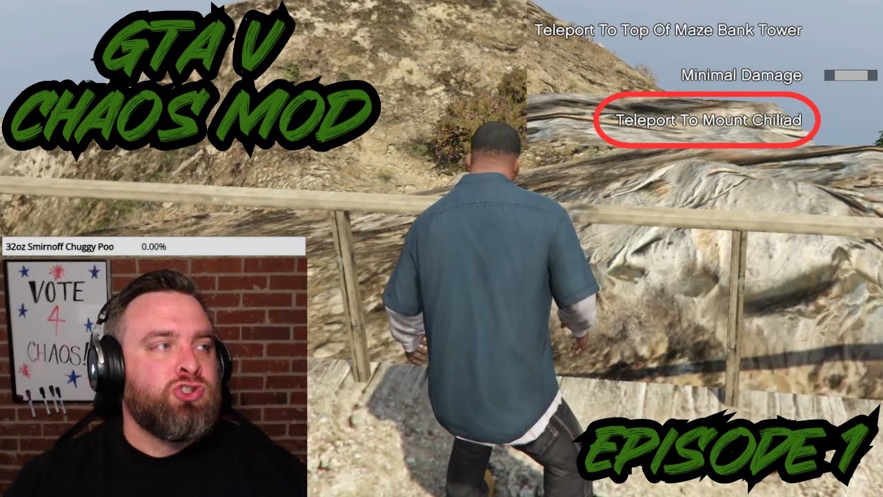 GTA V Chaos Mod - Ep. #1 - Chat Controls Chaos! - YouTube