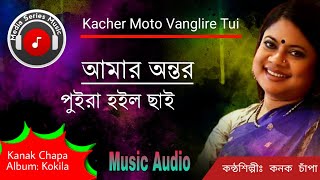 Video thumbnail of "আমার অন্তর পুইরা | Amar Ontor Puira | Kanak Chapa _ Romantic Music Bangla Song.00"