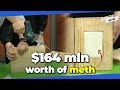 74 kilos of methamphetamine found in wooden boards