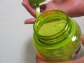 NALGENE(ナルゲン）の１Ｌのボトルに水をいれてみて、説明してみた。