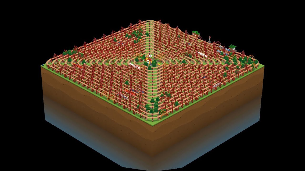 Brio World Level 1250 with failing off the planet