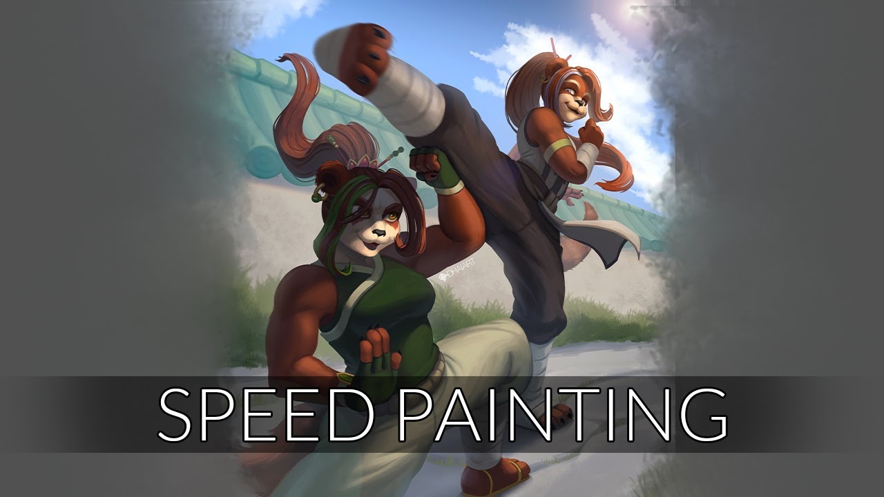 Training - Speed Painting by DhaiArt