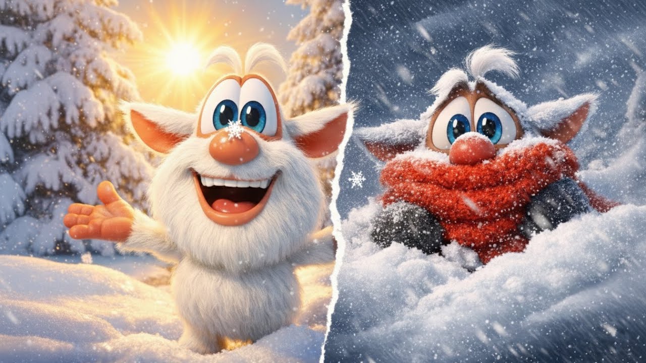 Буба 🌞 Солнце или буря? 🌨️ Весёлые мультики для детей
