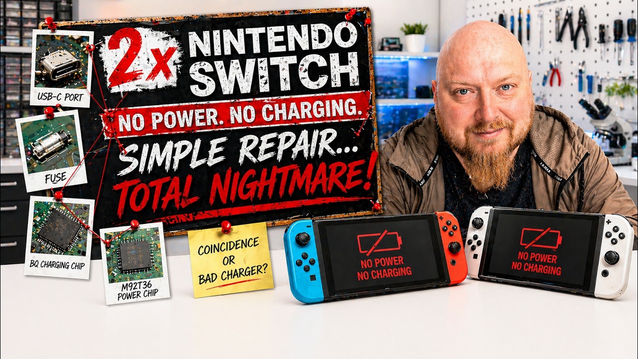 Nintendo Switch nan 2x Nintendo Switch No Power – Simple Fix Turned Into a Nightmare