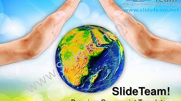 Protect Earth Environment PowerPoint Templates ppt Themes 0812 Slides Backgrounds