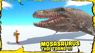 ONE PUNCH MAN VS CHÚ TỂ ĐẠI DƯƠNG MOSASAURUS !!! (Pobbrose Đấu trường khủng long) ✔
