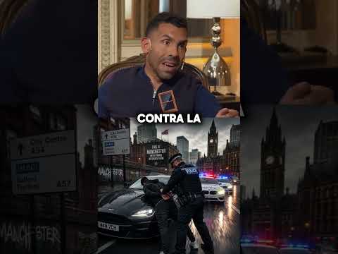 Cuando arrestaron a Tevez en Inglaterra.#futboleros #planetafutbol #carlostevez #anecdotas