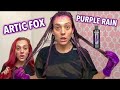Dying My Hair PURPLE! (From Bright Red) No Bleach!!