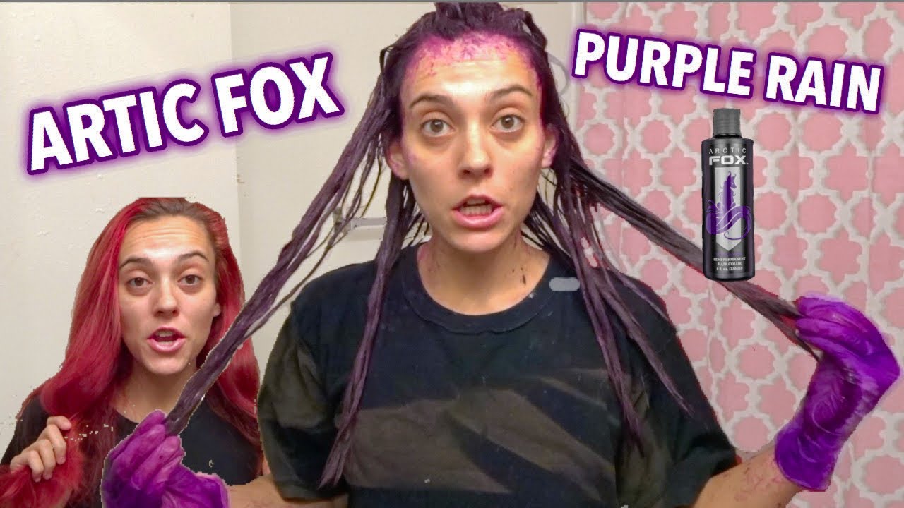 Dying My Hair PURPLE! (From Bright Red) No Bleach!! - thptnganamst.edu.vn