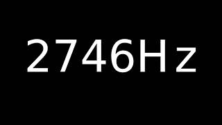 Speaker Sound Test 2746Hz