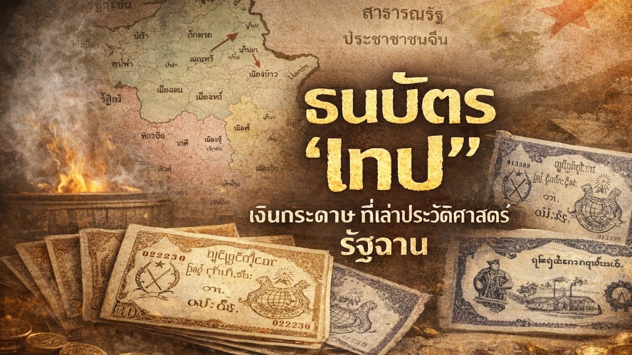 ธนบัตร 'เทป' – เงินกระดาษที่เล่าประวัติศาสตร์รัฐฉาน