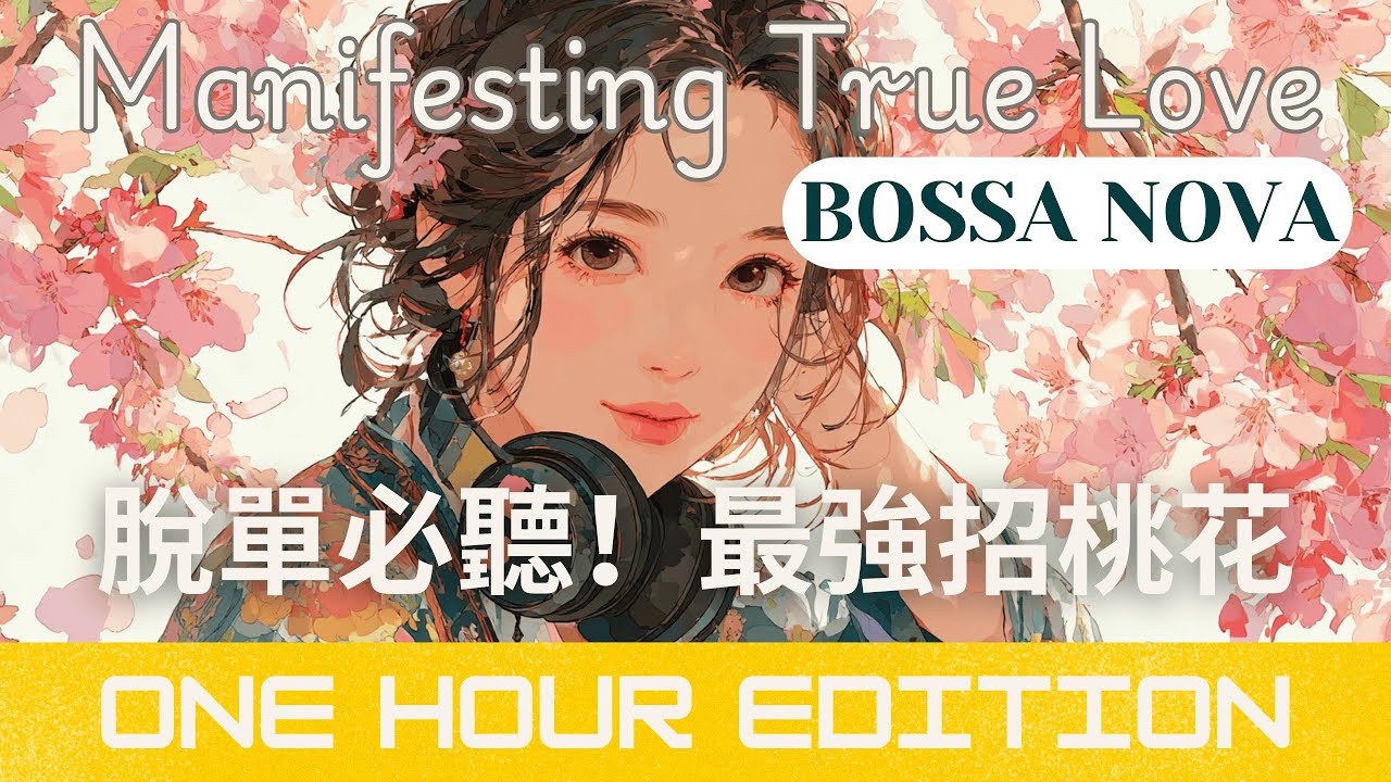 Manifest True Love Frequency 🌸 Peach Blossom Bossa Nova | 史上最甜！最強招桃花《詩經X桃夭》
