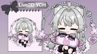 【Live2D Showcase】My Tin Case Jiraikei Chibi YCH Altoids Wallet