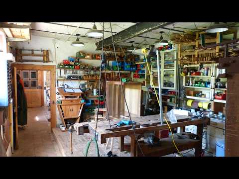Workshop, Showrooms, and Storage Rooms of our Antique Shop, House Tour, Walkthrough