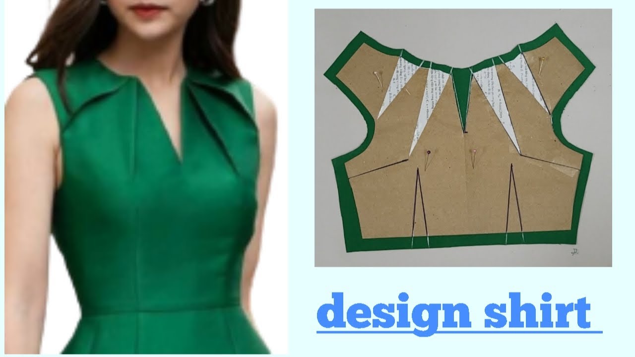 💥 Хитрости и секреты шитья V-образного выреза, которые стоит знать | дизайн рубашки