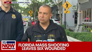 Florida mass shooting: 6 bystanders shot, 2 dead after Doral martini bar gunfight | LiveNOW from FOX