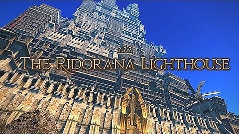 Blind Run! Ridorana Lighthouse First Clear!! Final Fantasy XIV!!