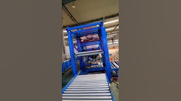 Sack Emptying Debagger;auto unpacking machine;bulk bag unloader