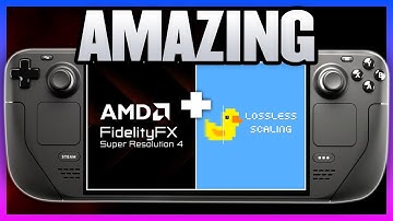 FSR4 Plus lossless scaling is GEWELDIG op de Steam Deck! (Eenvoudige installatiehandleiding)