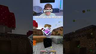 DrDonut just FAILED the One Chunk SMP #minecraft #minecraftserver #smp #bedrockedition