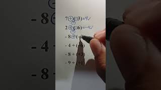 How to Add Positive and Negative Numbers Step-by-Step Math #maths #mathematics #mathstricks #mathas