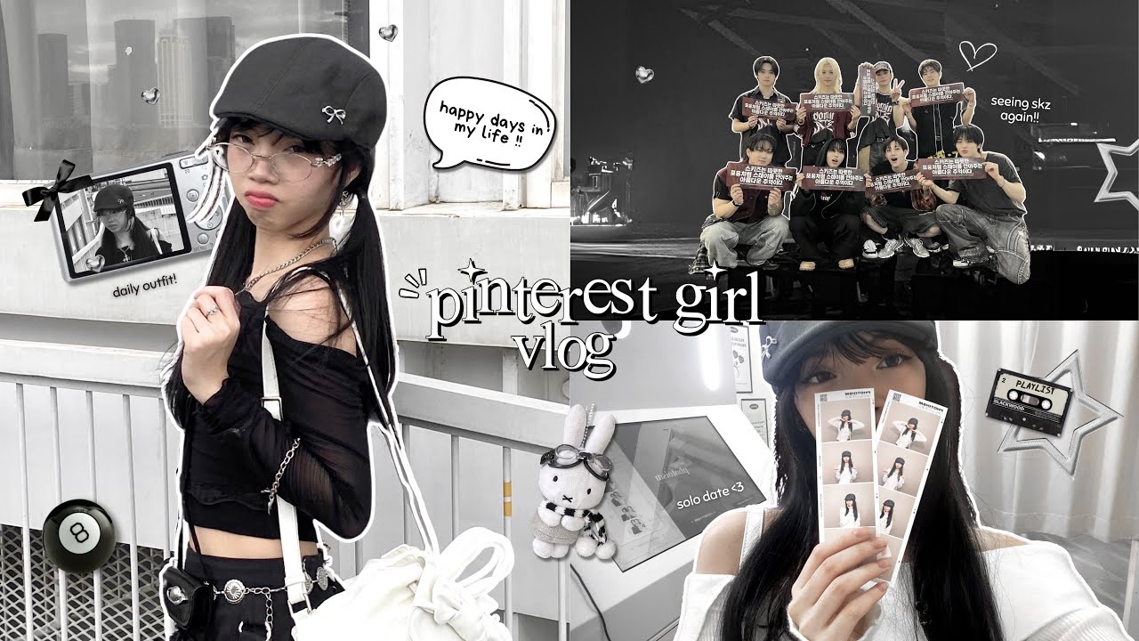 Видеоблог о сольном свидании, вдохновлённый PINTEREST 📓: одевайтесь со мной, новая сумка, Stray K...