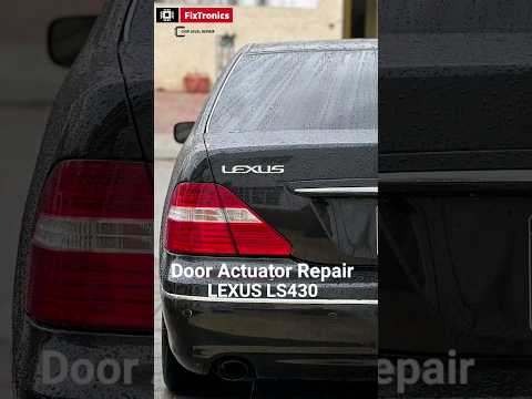 Lexus ls430 Door Actuator Repair #diy #fix #lexus