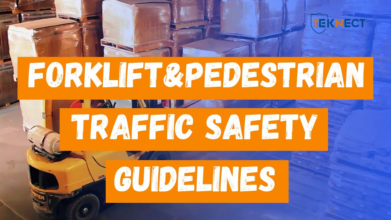 Forklift and Pedestrian Traffic Safety Guidelines in Warehouse 