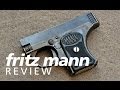 Review: Fritz Mann 25acp pocket pistol - Yes, it's supposed to bulge cases