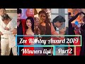 Zee rishtey award 2019 winners list best team kumkum bhagya  part 2