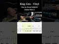 King Gnu / Vinyl (Live in Seoul 240419 ver / Guitar Solo2) 難易度★★★☆☆ 弾いてみた #エレキギター #TAB