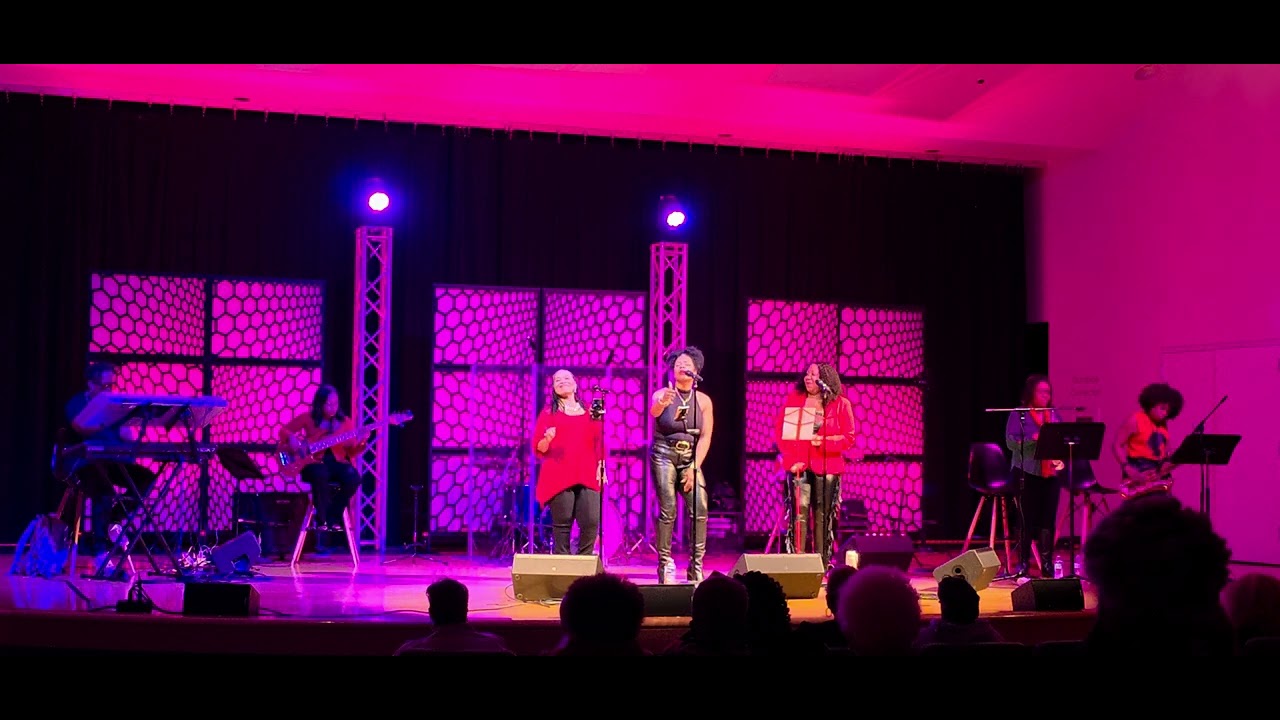 Band of Roses sings "Sweet Taboo" at Harmony Hall Arts Center in Fort Washington, MD. 