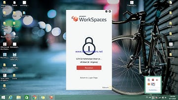 Amazon Workspace Error