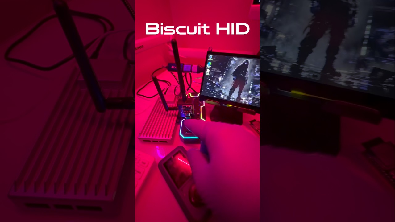 Biscuit Pro Bad USB Demo! #cybersecurity #education #educational #badusb #biscuit