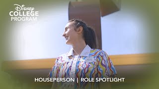 Learn how disney college program participant nicole makes magic for
guests in a houseperson role by creating the perfect environment them
to return af...