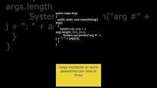 #tips  #rápidos #java  #args