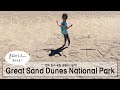 [Traveling in the USA] Great Sand Dunes National Park in Colorado | 그레이트 샌드 듄스_콜로라도 주_모래 썰매_가족 놀이