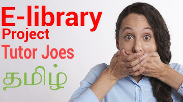 E-Library Management System Project In Tamil