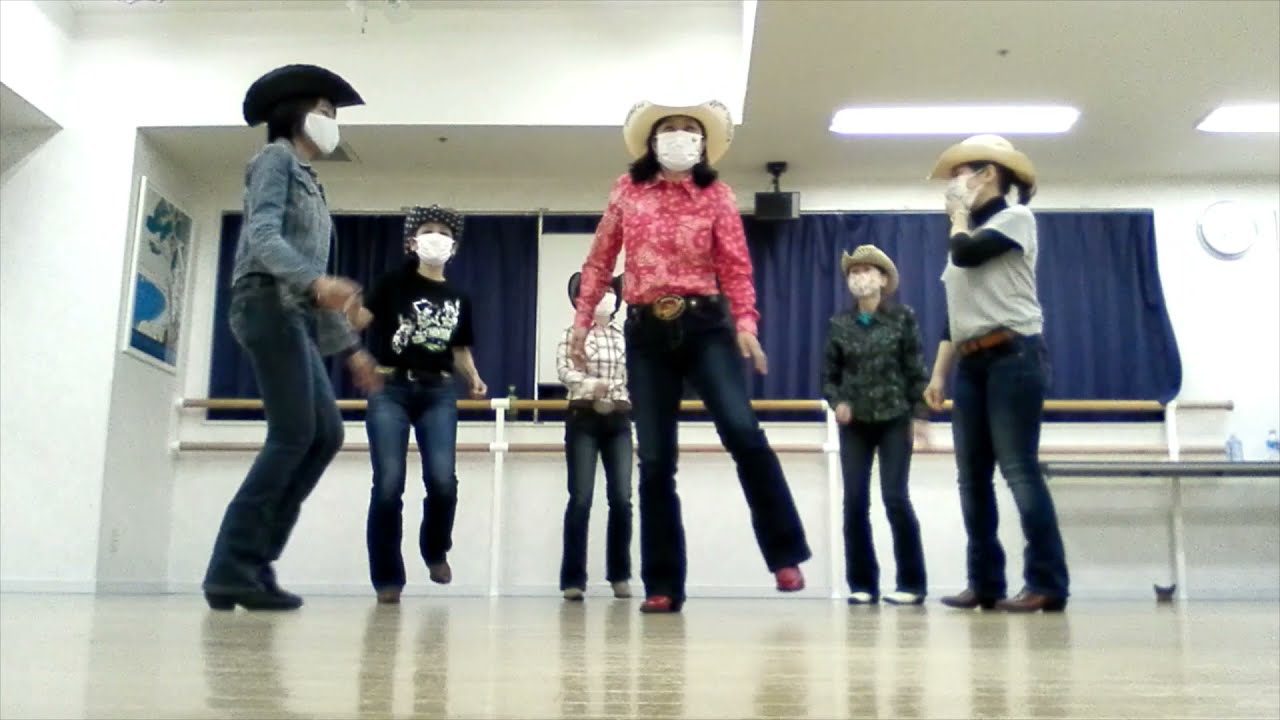 一緒に踊ろう ウォーミングアップにもってこい マカレナ Macarena 間違えても楽しいよ カントリーダンス レッスン Youtube