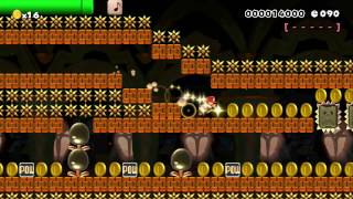 最後まで集中！ 100秒スピードラン! speed Run!修正 by スピランりょうたくん - SUPER MARIO MAKER - NO COMMENTARY