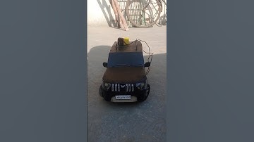 Rc Mahindra Scorpio s11 Classic 🔥| Homemade Scorpio car #scienceproject #miniature #scorpio