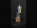 ⚔️ 360° Painting Showcase – Bretonnian Questing Knight Banner 🛡️ #warhammer #miniaturepainter