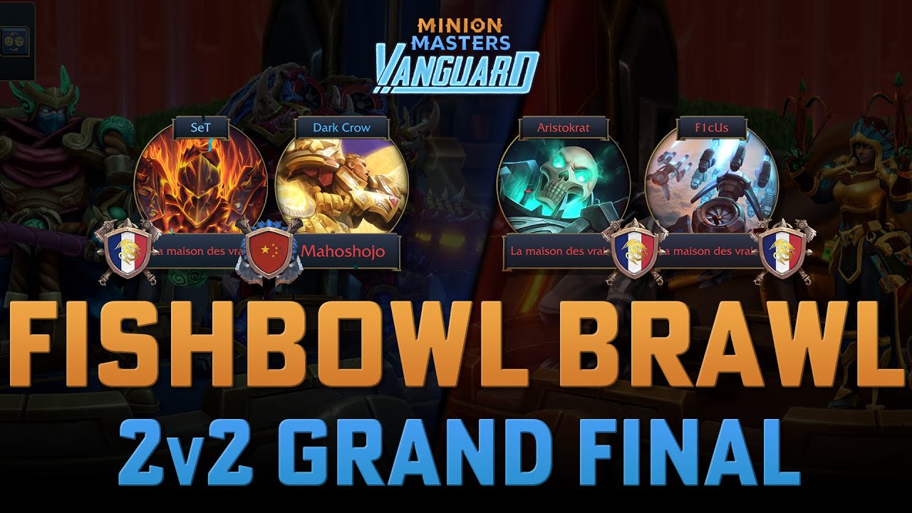 🏆 Гранд-финал Fishbowl Brawl 2v2 - Dark Crow и SeT против F1cUs и Aristokrat - Октябрь - Мастера ...